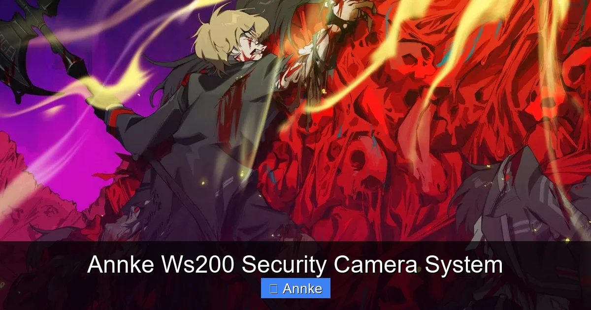 Annke Ws200 Security Camera System