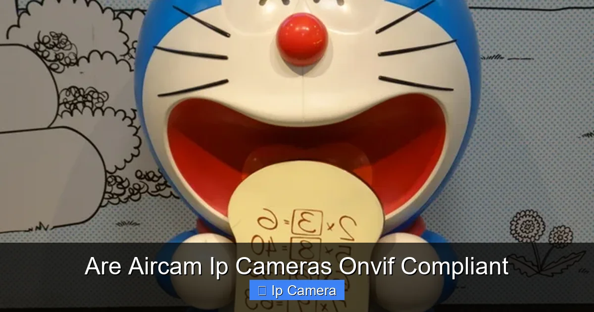 Are Aircam Ip Cameras Onvif Compliant