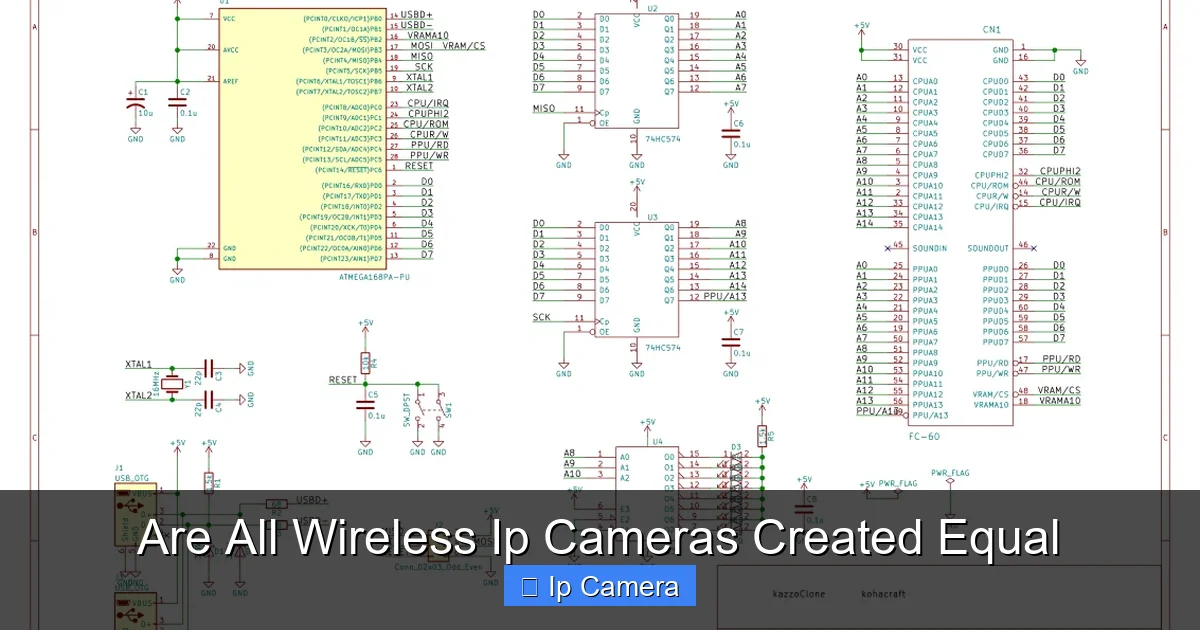 Are All Wireless Ip Cameras Created Equal