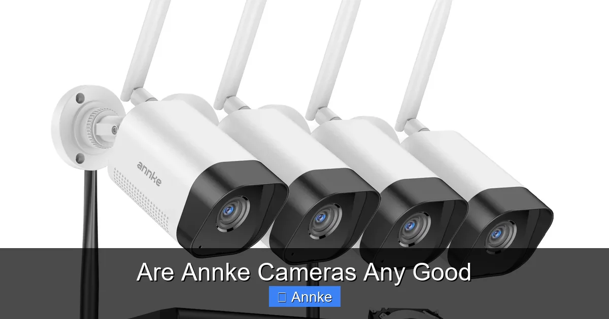 Are Annke Cameras Any Good