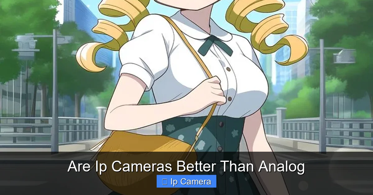 Are Ip Cameras Better Than Analog