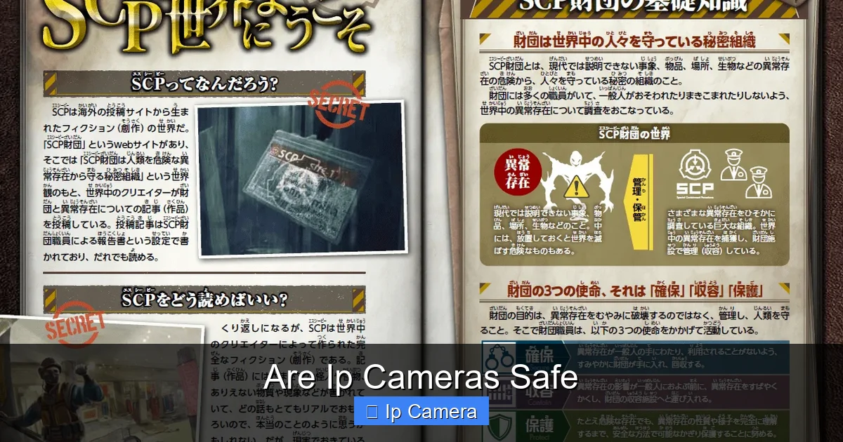 Are Ip Cameras Safe