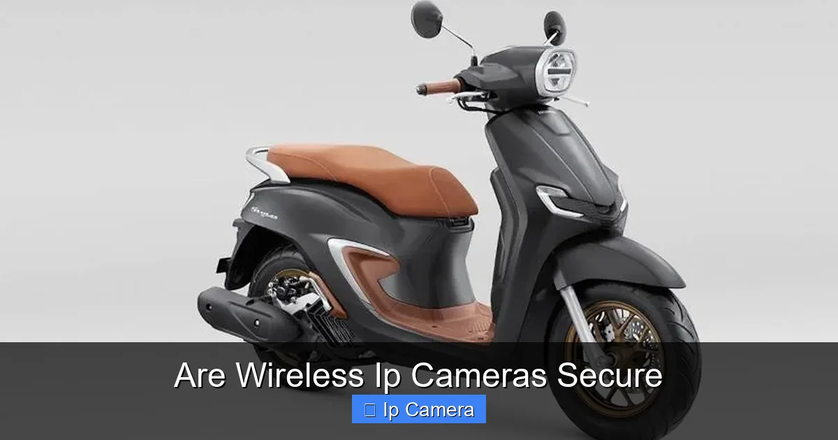 Are Wireless Ip Cameras Secure
