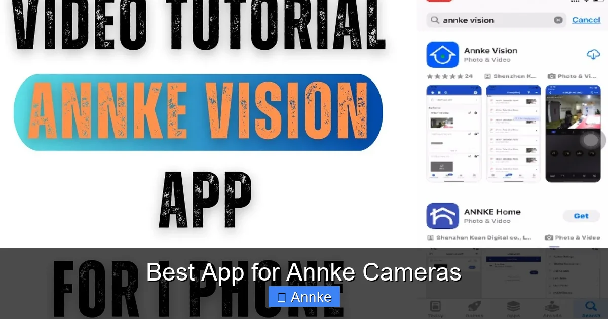 Best App for Annke Cameras