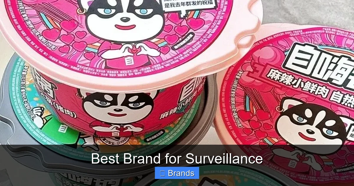 Best Brand for Surveillance