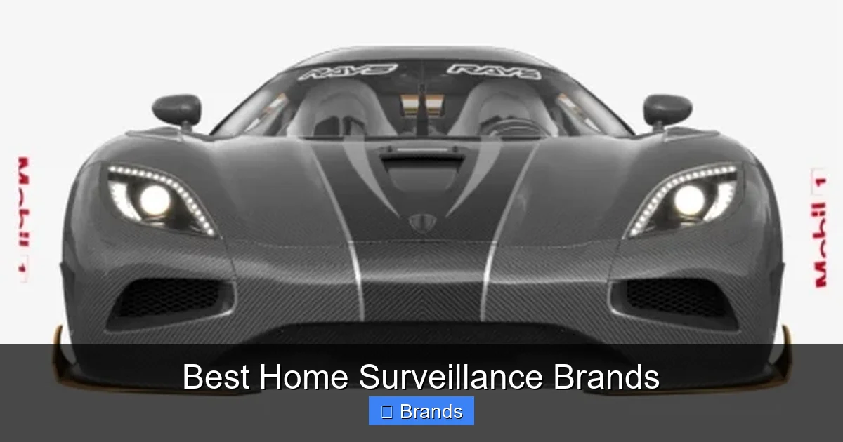 Best Home Surveillance Brands
