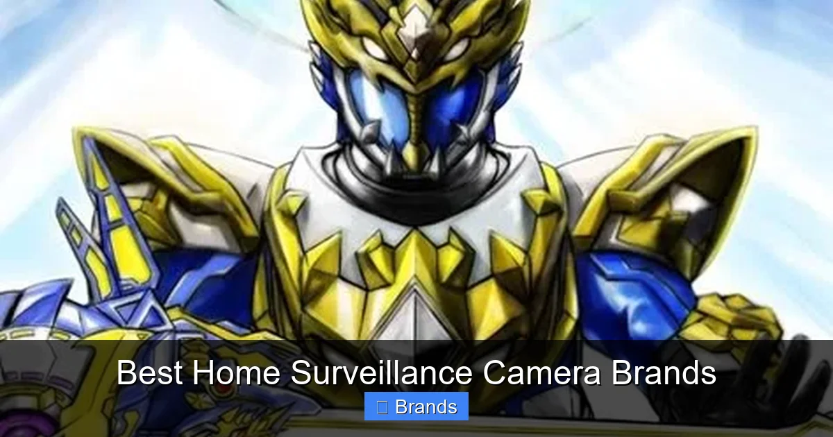 Best Home Surveillance Camera Brands