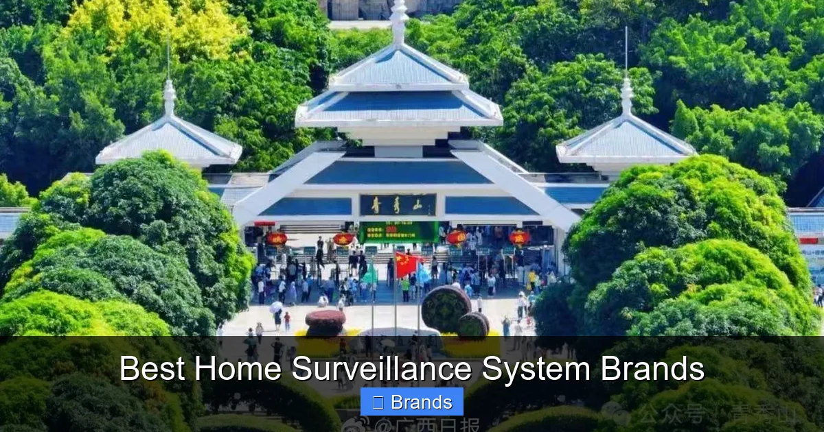 Best Home Surveillance System Brands