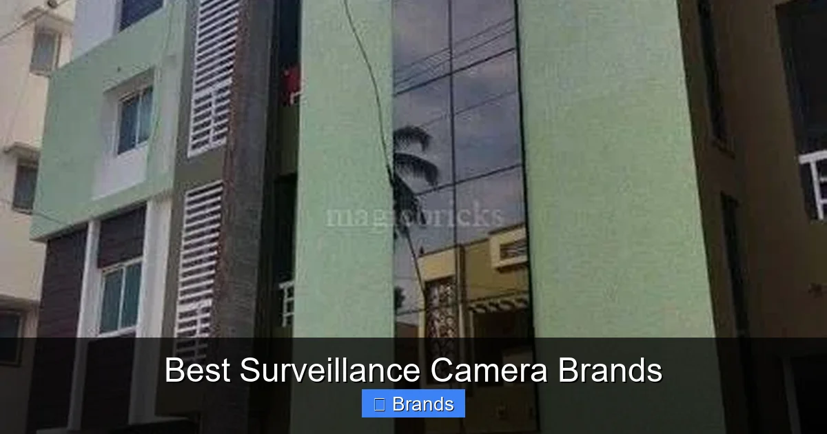Best Surveillance Camera Brands
