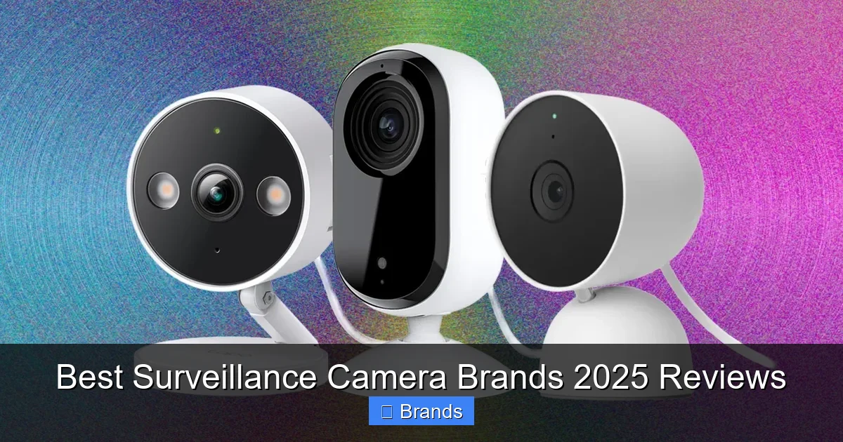Best Surveillance Camera Brands 2025 Reviews