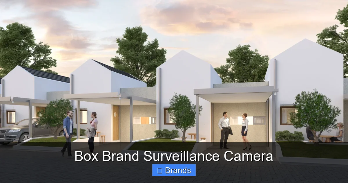 Box Brand Surveillance Camera