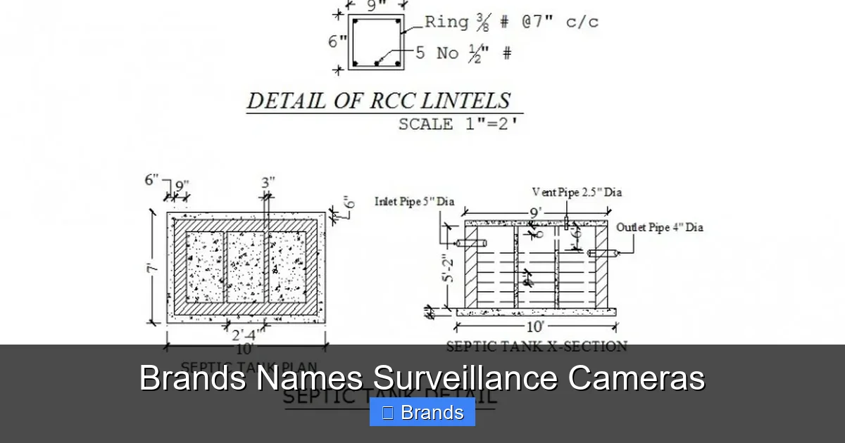 Brands Names Surveillance Cameras