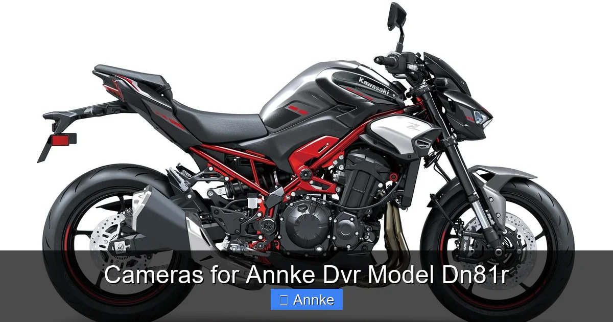 Cameras for Annke Dvr Model Dn81r