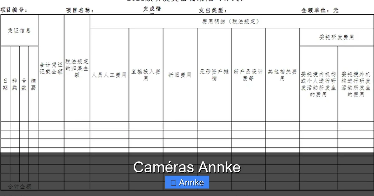 Caméras Annke
