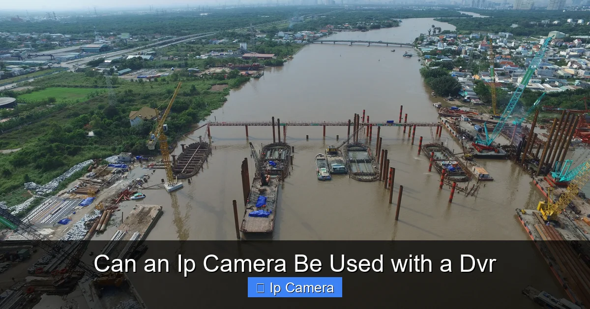 Can an Ip Camera Be Used with a Dvr