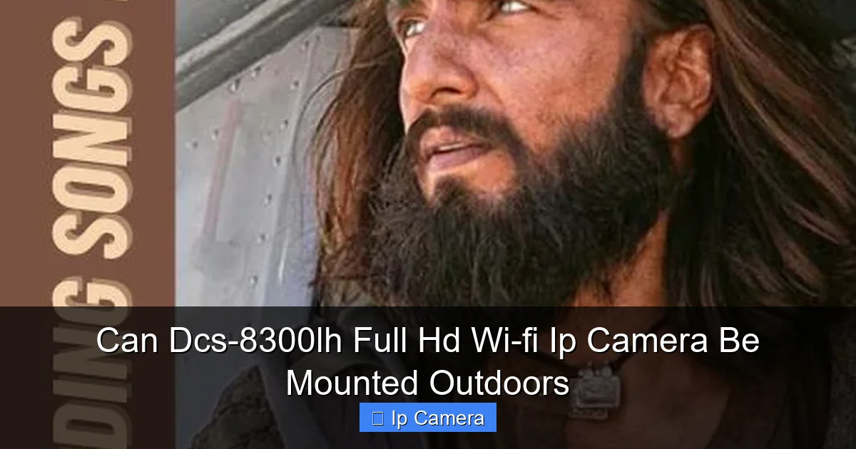 Can Dcs-8300lh Full Hd Wi-fi Ip Camera Be Mounted Outdoors