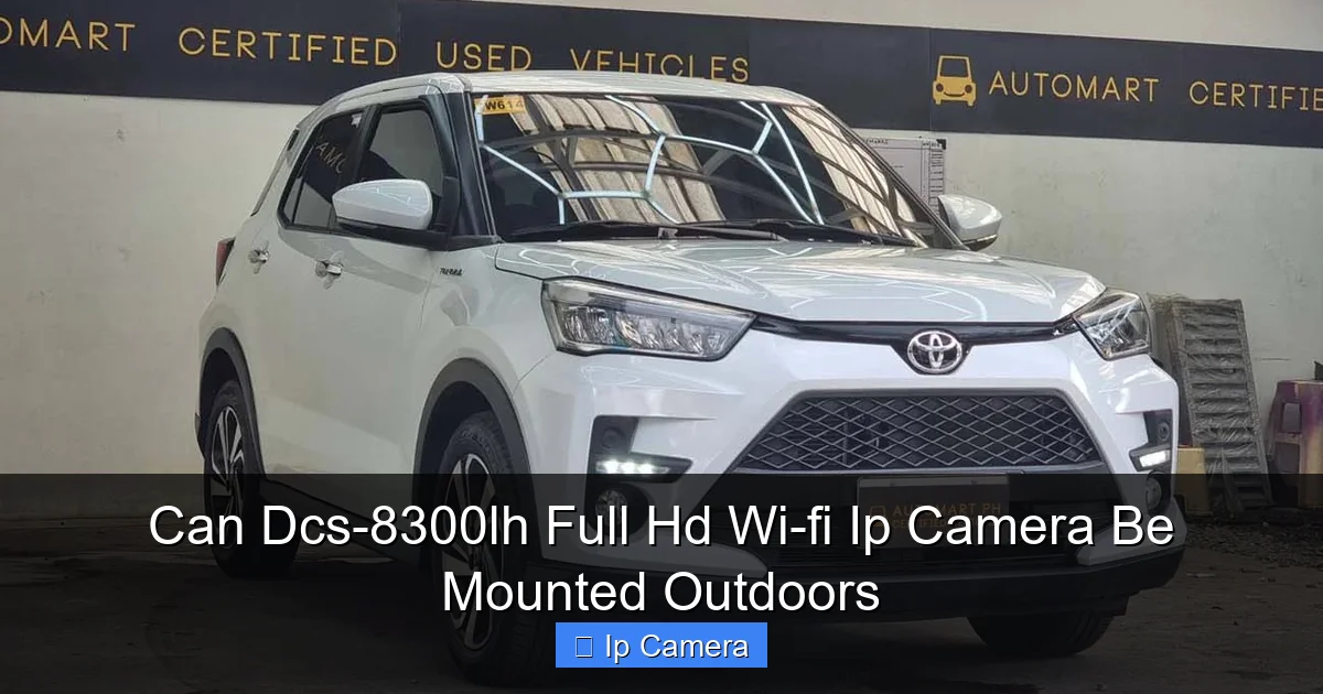 Can Dcs-8300lh Full Hd Wi-fi Ip Camera Be Mounted Outdoors