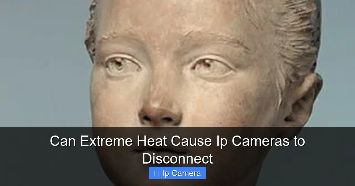 Can Extreme Heat Cause Ip Cameras to Disconnect