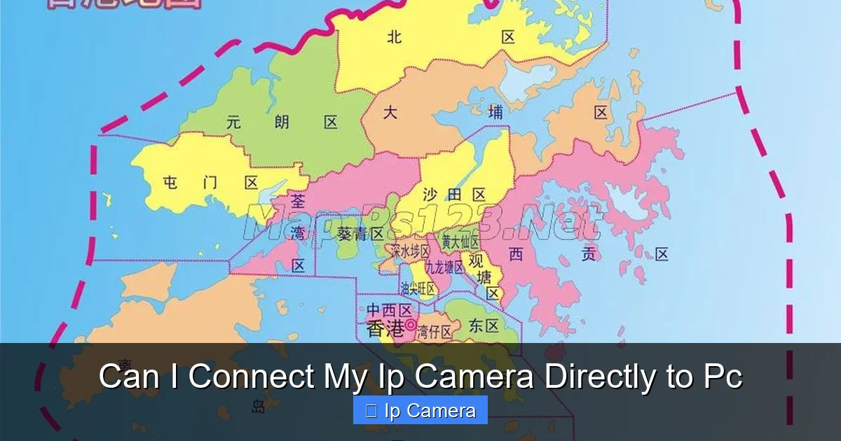 Can I Connect My Ip Camera Directly to Pc