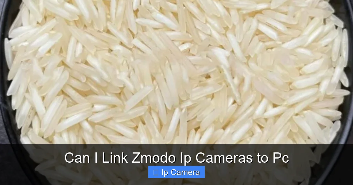 Can I Link Zmodo Ip Cameras to Pc