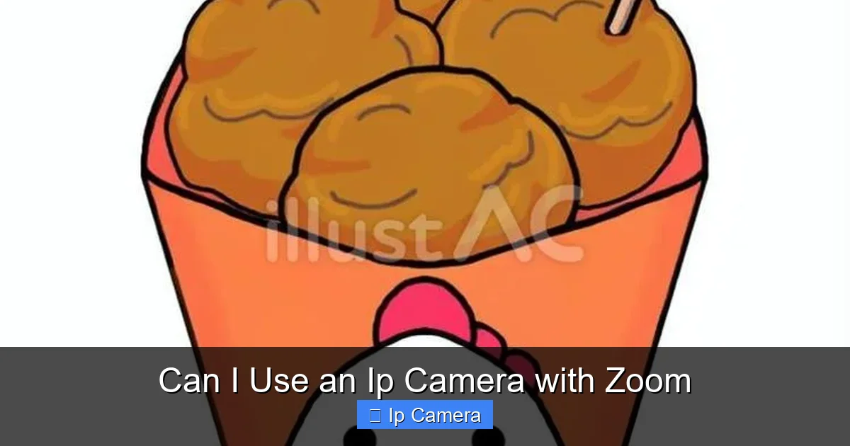 Can I Use an Ip Camera with Zoom
