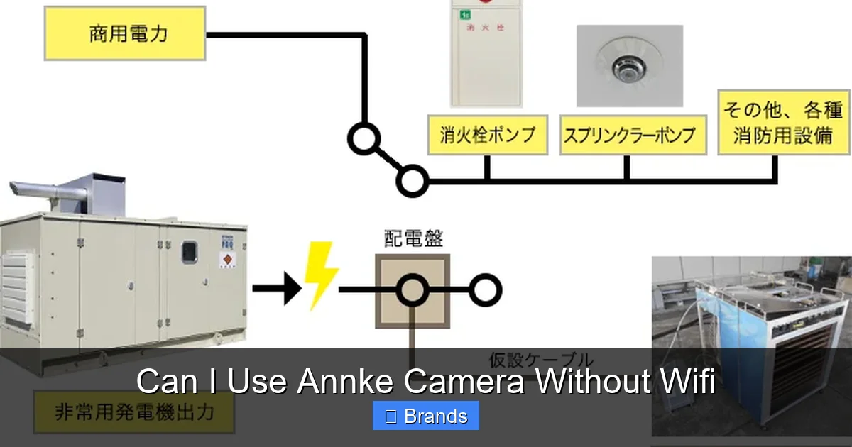 Can I Use Annke Camera Without Wifi