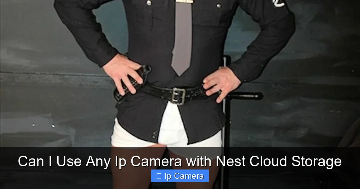 Can I Use Any Ip Camera with Nest Cloud Storage
