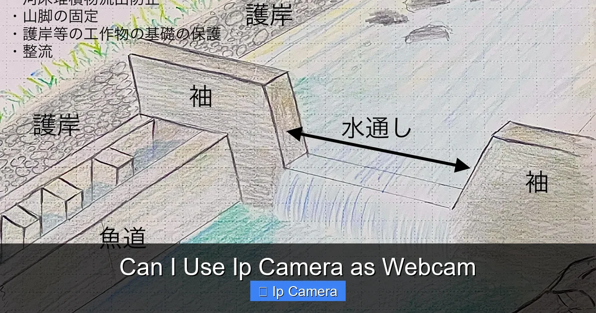 Can I Use Ip Camera as Webcam