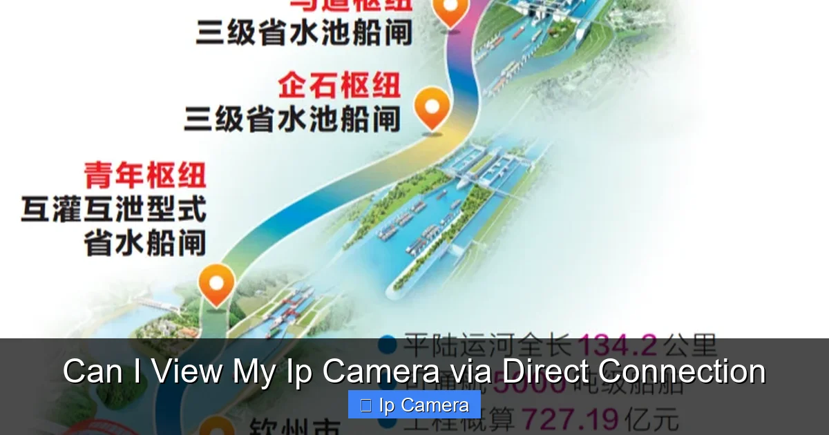 Can I View My Ip Camera via Direct Connection
