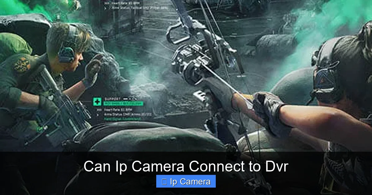 Can Ip Camera Connect to Dvr