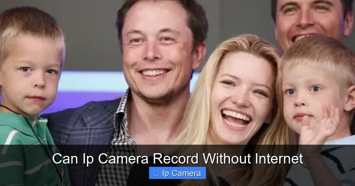 Can Ip Camera Record Without Internet