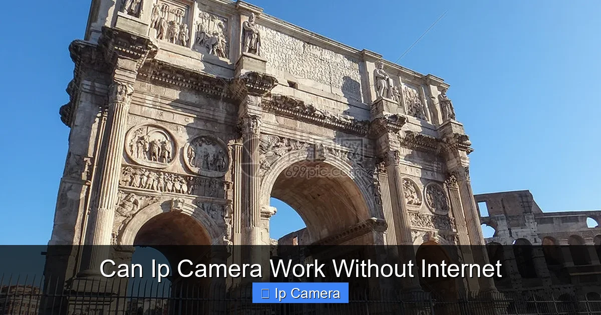 Can Ip Camera Work Without Internet