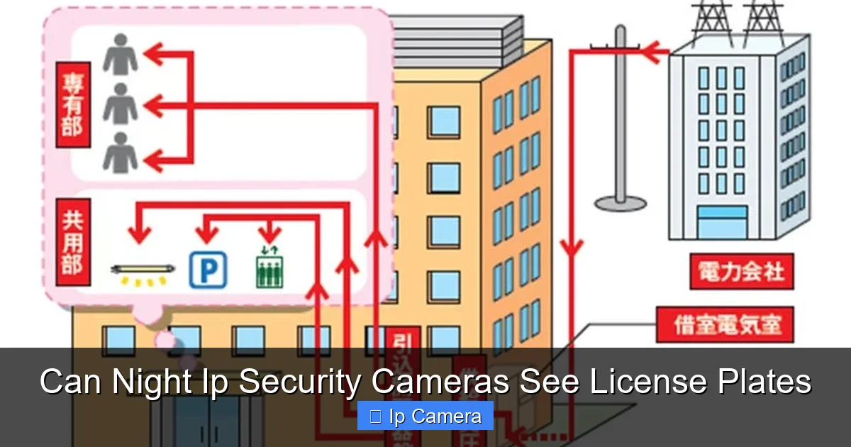 Can Night Ip Security Cameras See License Plates