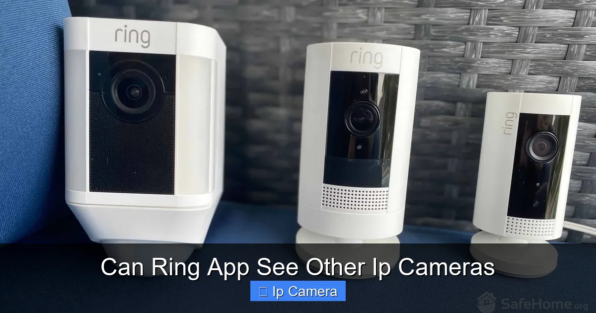 Can Ring App See Other Ip Cameras