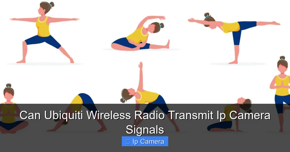 Can Ubiquiti Wireless Radio Transmit Ip Camera Signals