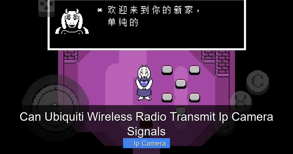 Can Ubiquiti Wireless Radio Transmit Ip Camera Signals