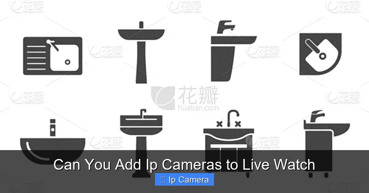Can You Add Ip Cameras to Live Watch