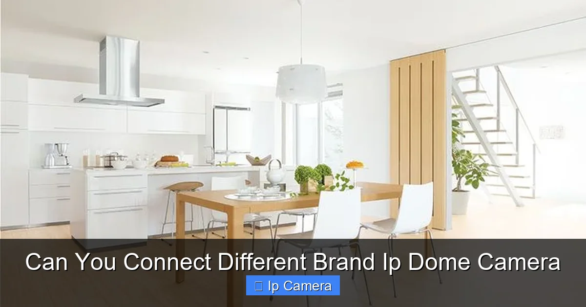 Can You Connect Different Brand Ip Dome Camera