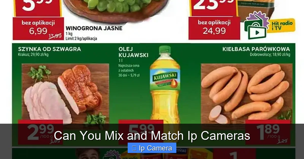 Can You Mix and Match Ip Cameras