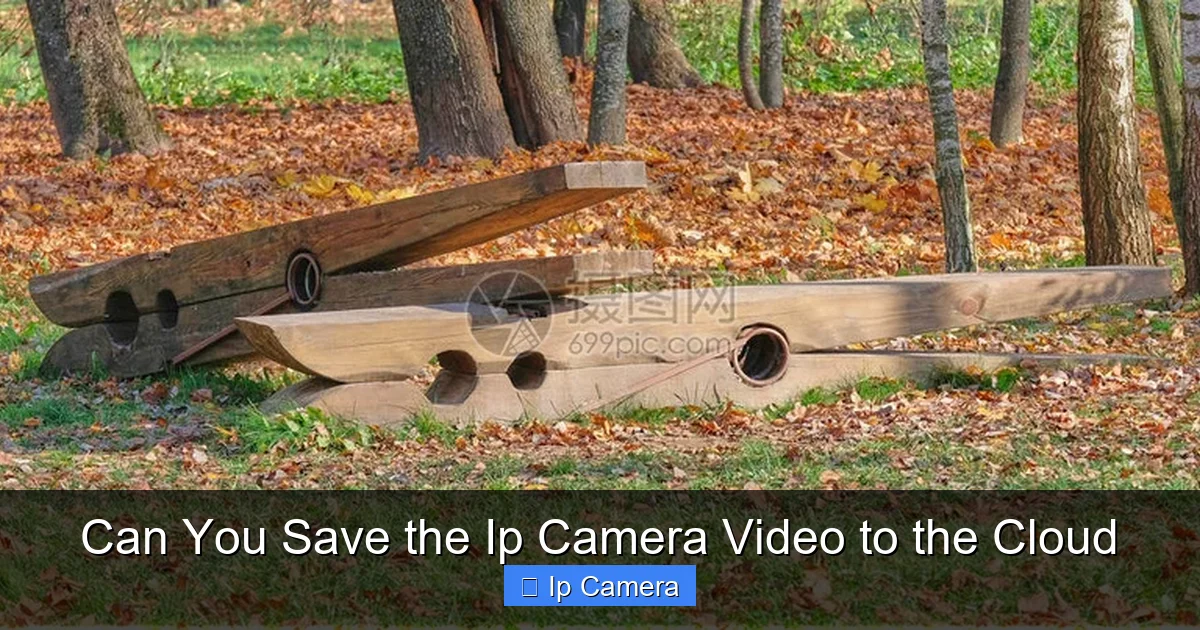 Can You Save the Ip Camera Video to the Cloud