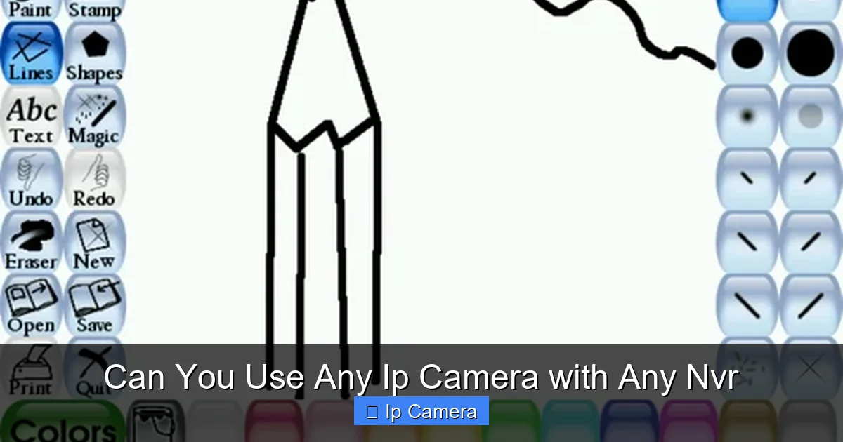 Can You Use Any Ip Camera with Any Nvr
