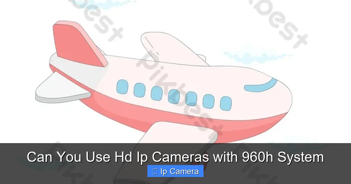 Can You Use Hd Ip Cameras with 960h System