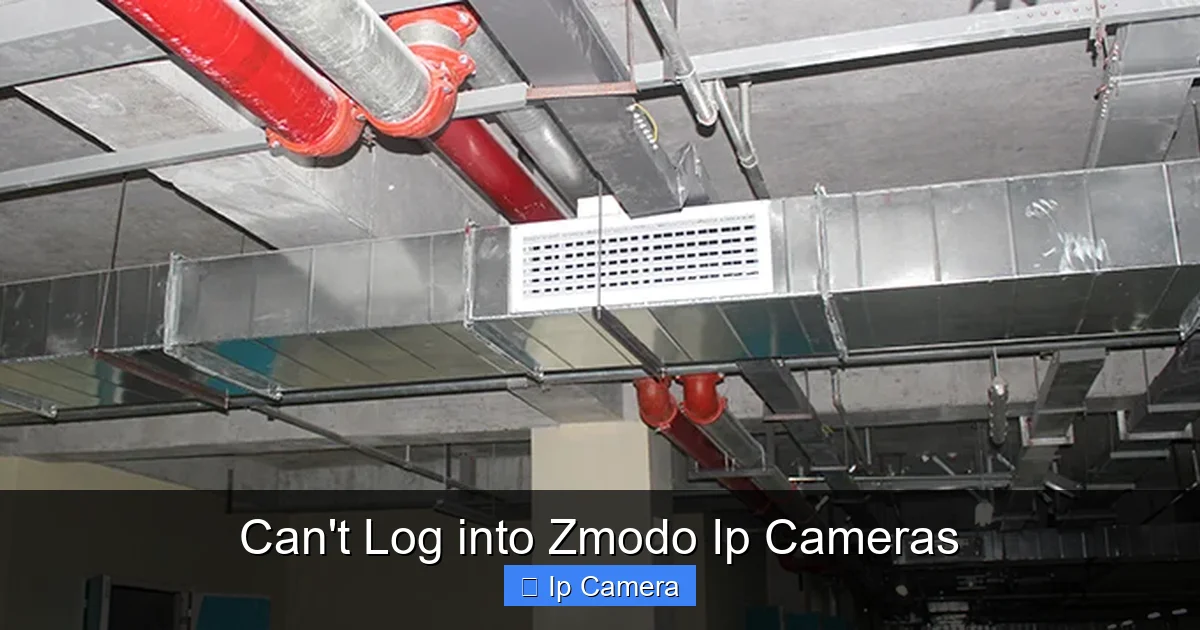 Can't Log into Zmodo Ip Cameras