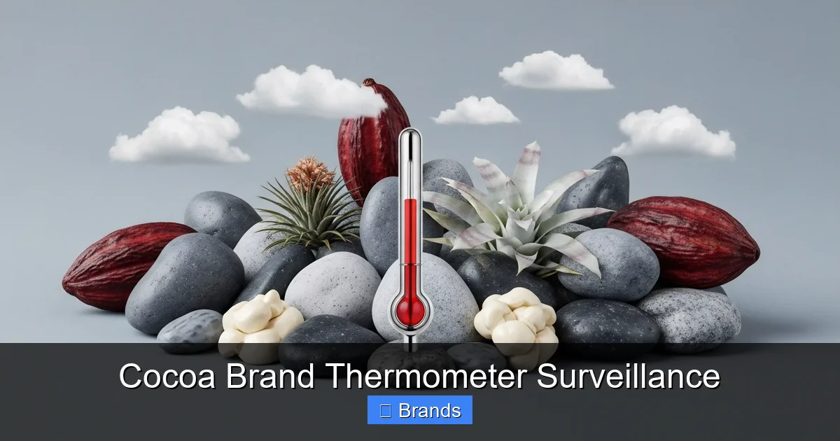 Cocoa Brand Thermometer Surveillance
