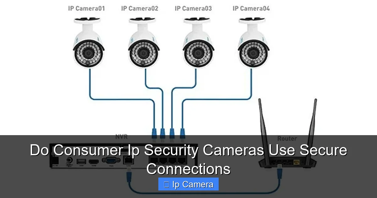 Do Consumer Ip Security Cameras Use Secure Connections