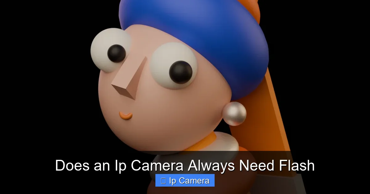 Does an Ip Camera Always Need Flash