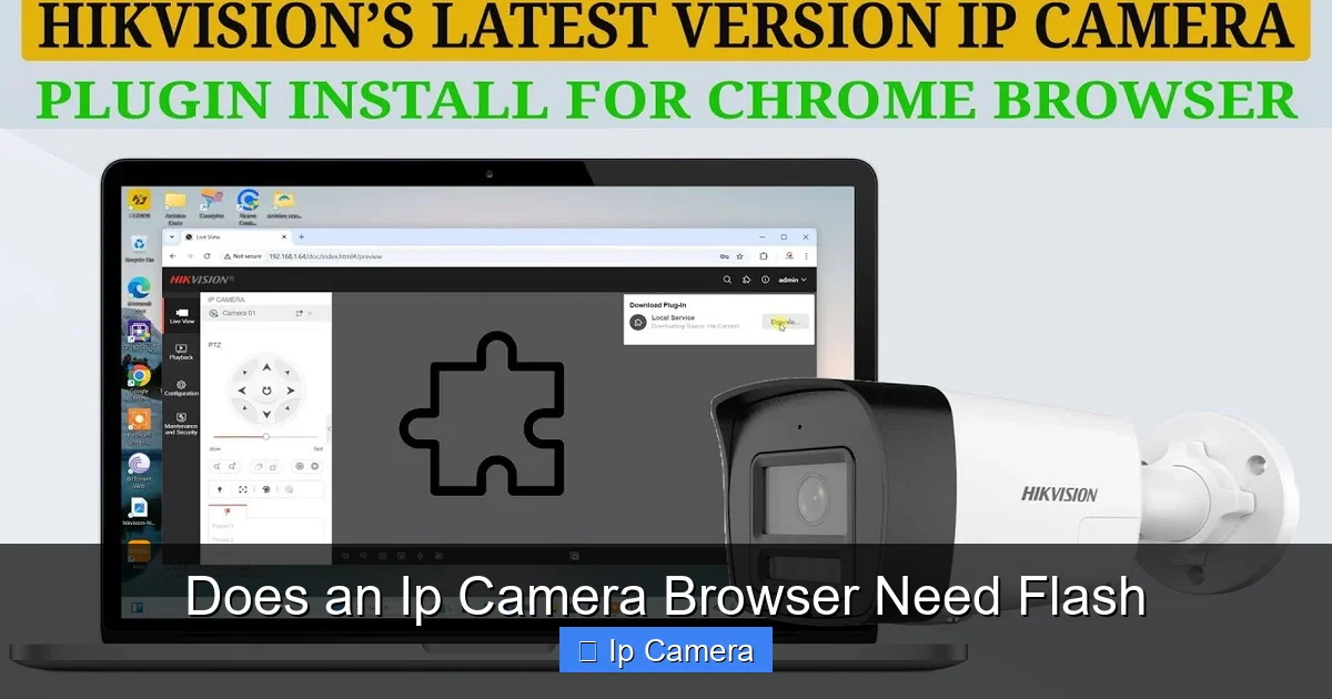 Does an Ip Camera Browser Need Flash