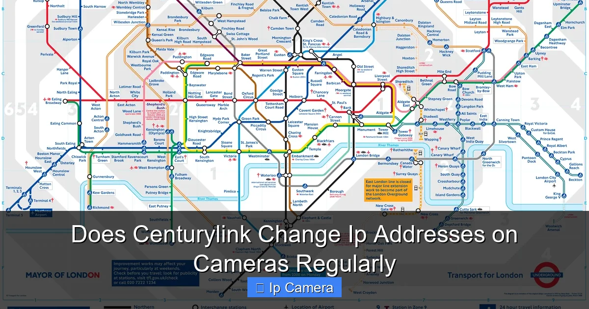 Does Centurylink Change Ip Addresses on Cameras Regularly