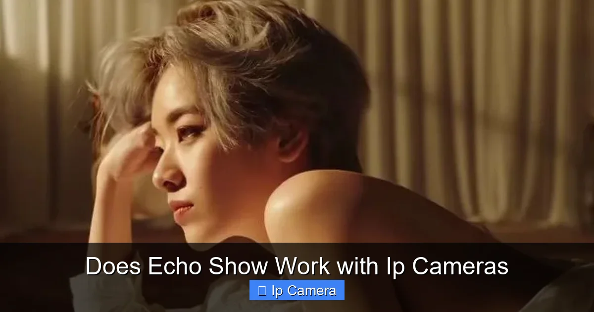 Does Echo Show Work with Ip Cameras
