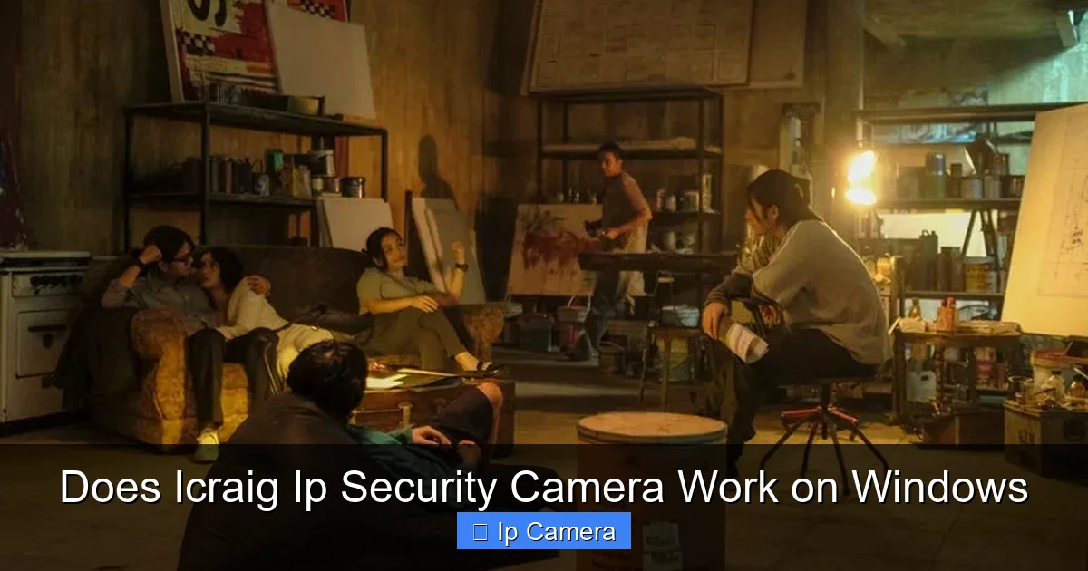 Does Icraig Ip Security Camera Work on Windows